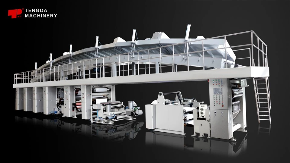 Aluminium Foil Ntawv Txheej Lamination Printing thiab Embossing Tshuab