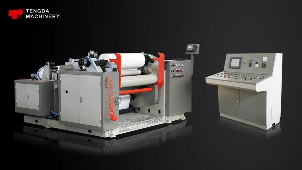 Tib ncej Bobbin Slitter Rewinder Tshuab