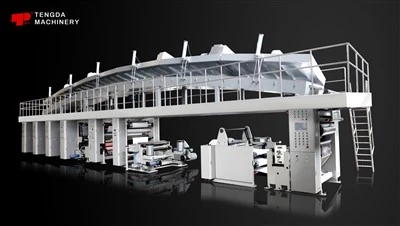 Aluminium Foil Ntawv Txheej Lamination Printing thiab Embossing Tshuab