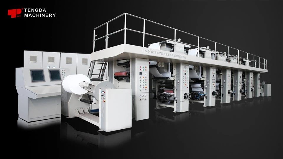 Tipping Ntawv High Speed ​​Gravure Printing Tshuab